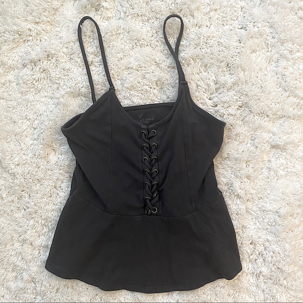 American Eagle Peplum Top (SIZE S)